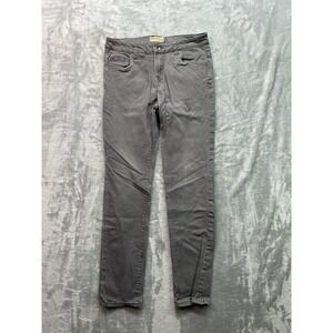 Lucky Brand Boy Youth Sz 14 Gray Jeans Slim Straight Mid Rise School Summer Play